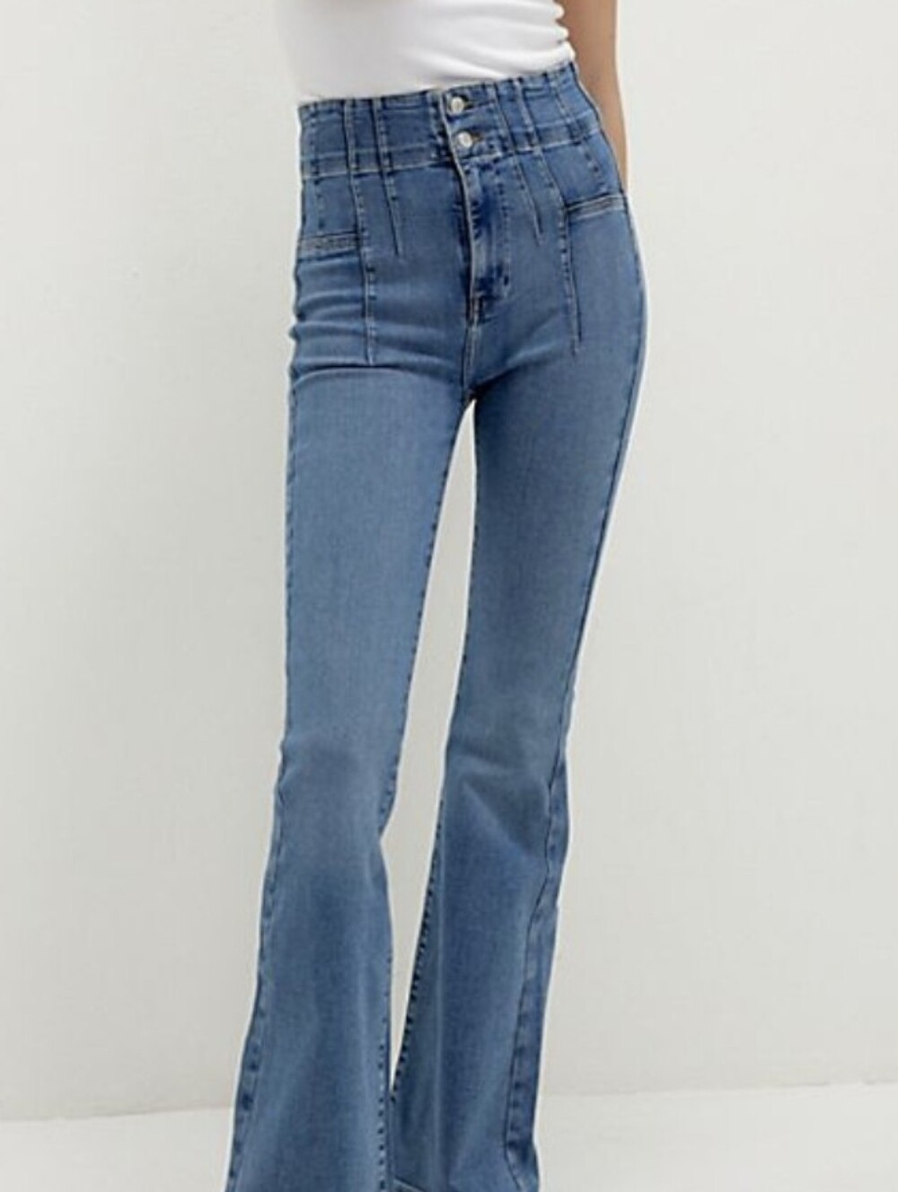 We the Free jayde flare jeans raw cut hem Size 28